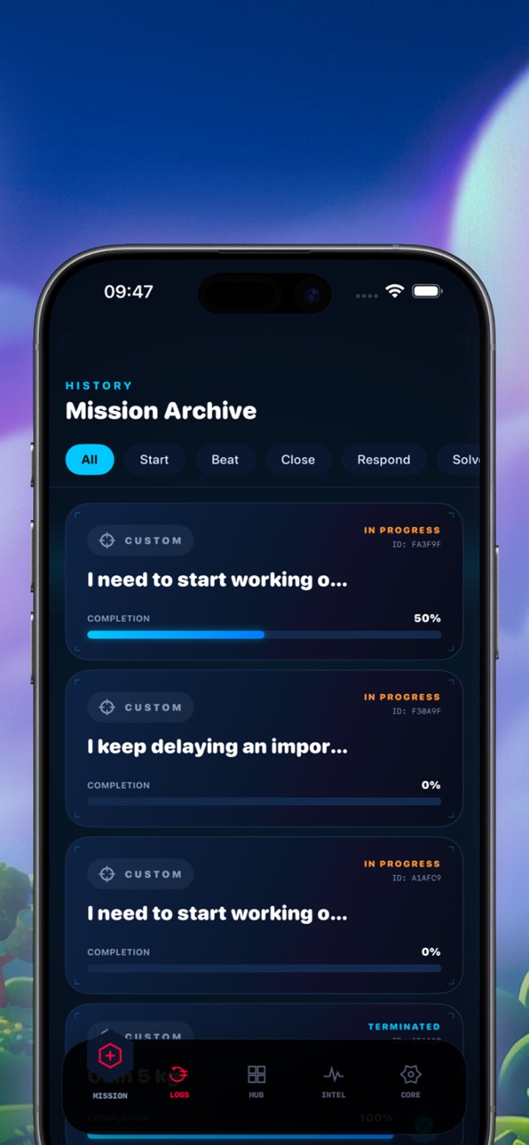 iPhone screenshot