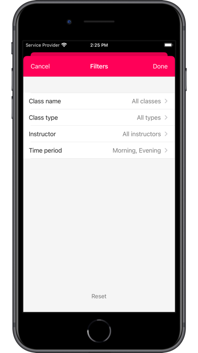 Clubware Fit Screenshot