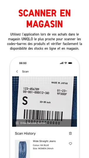 Capture d'écran de UNIQLO - LifeWear sur iPhone 2