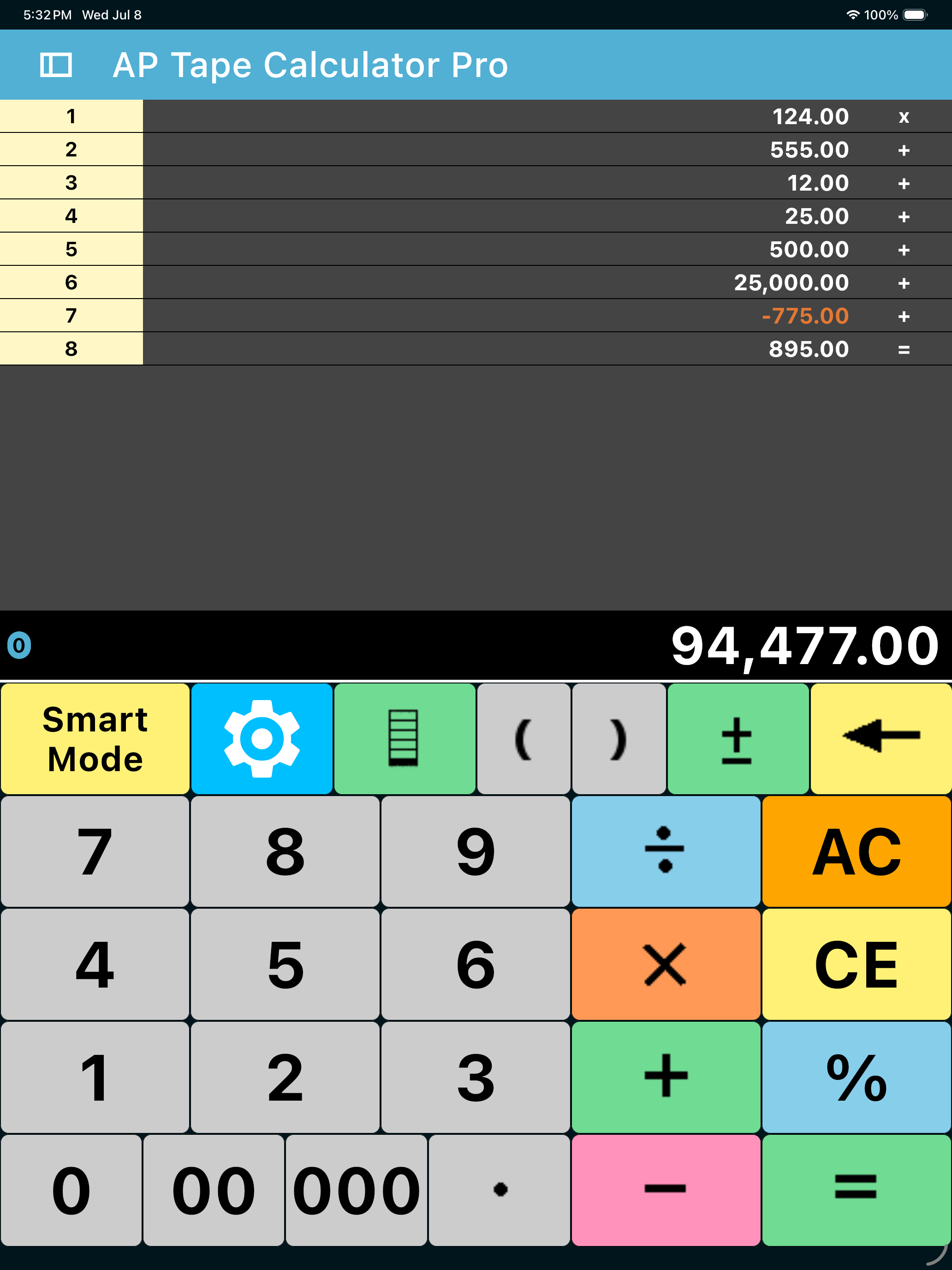 AP Tape Calculator Pro screenshot 10