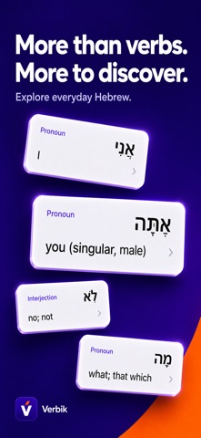 Verbik: Verb Forms Dictionary screenshot