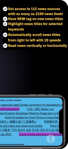 News Junkie 4 Mobile screenshot