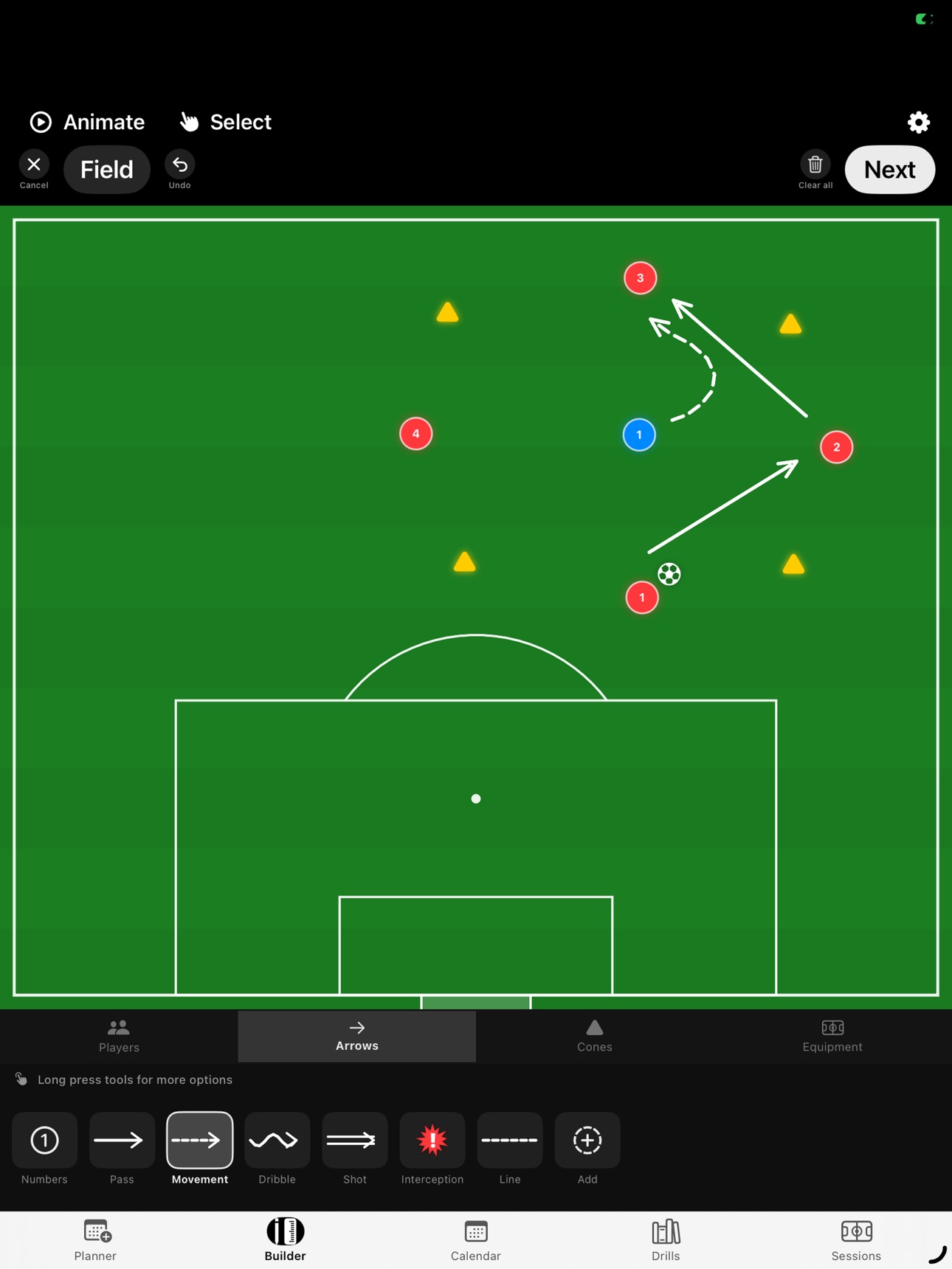 Screenshot 11 of Coached: Football Drills