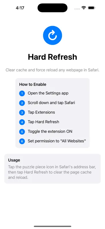 Hard Refresh screenshot 1 of 4