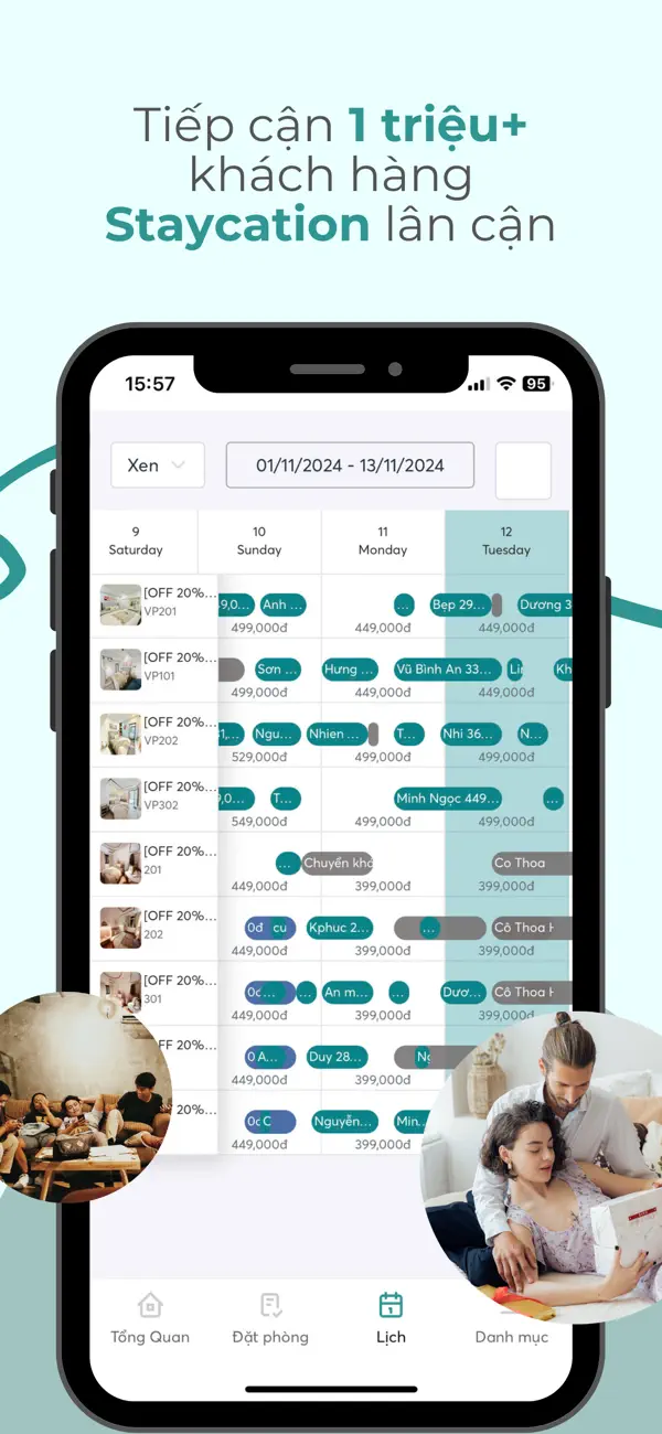 Screenshot #2 pour DLD Partner: Quản lý Homestay