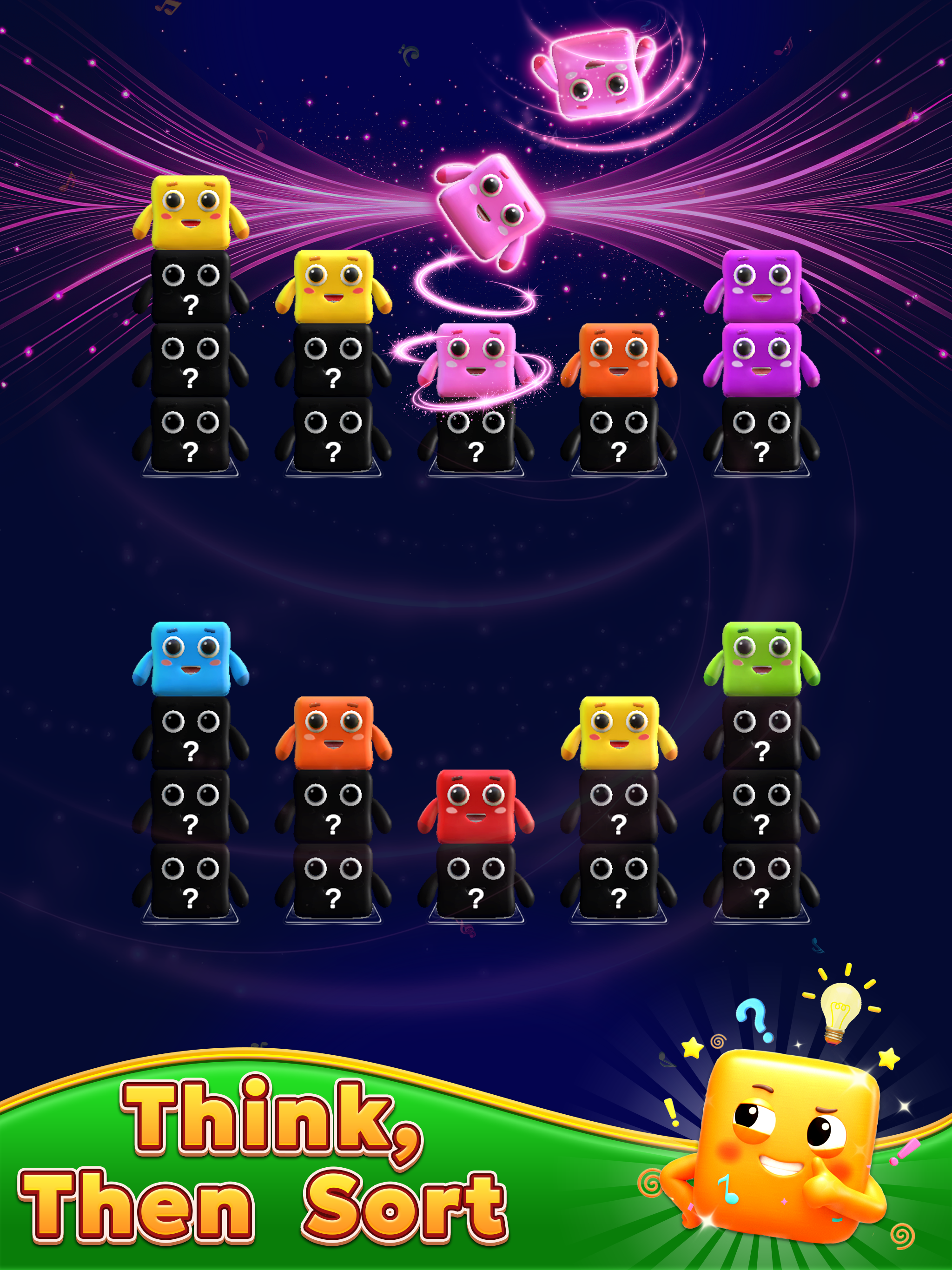 Singing Cubes Sort screenshot 10