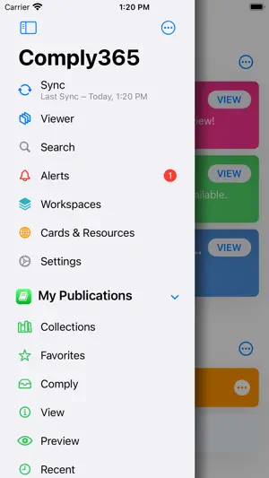 Comply365 screenshot 1
