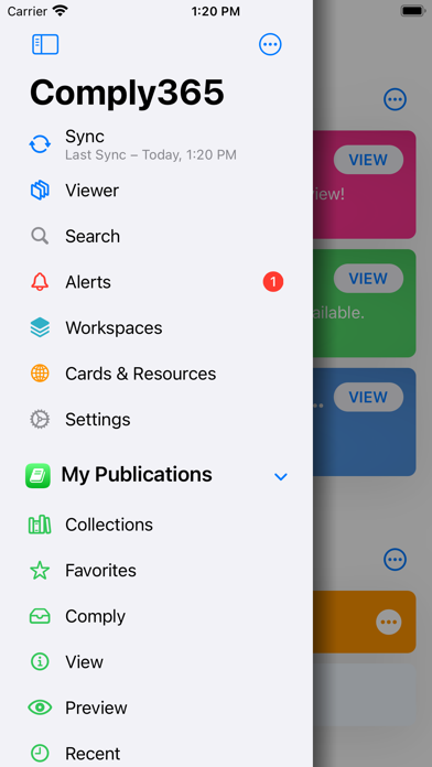Comply365 Screenshot