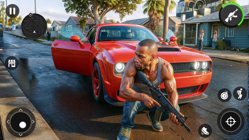 Real Gangster World Theft Wars screenshot 3