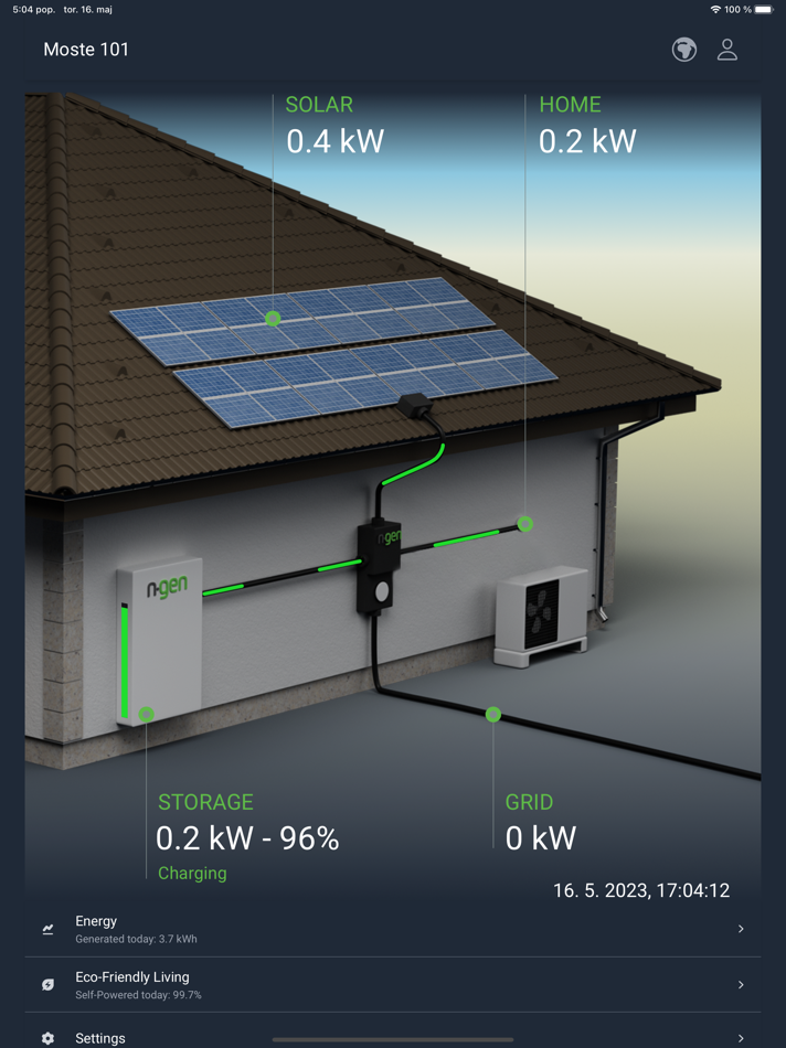 #1. Smart Grid Connect (iOS) Tekijänä: NGEN d.o.o.