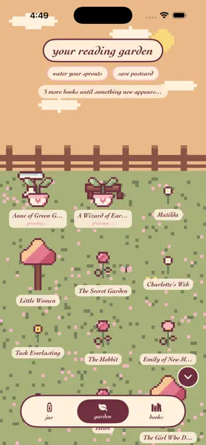 TBR Jar: Bookish Garden screenshot 3
