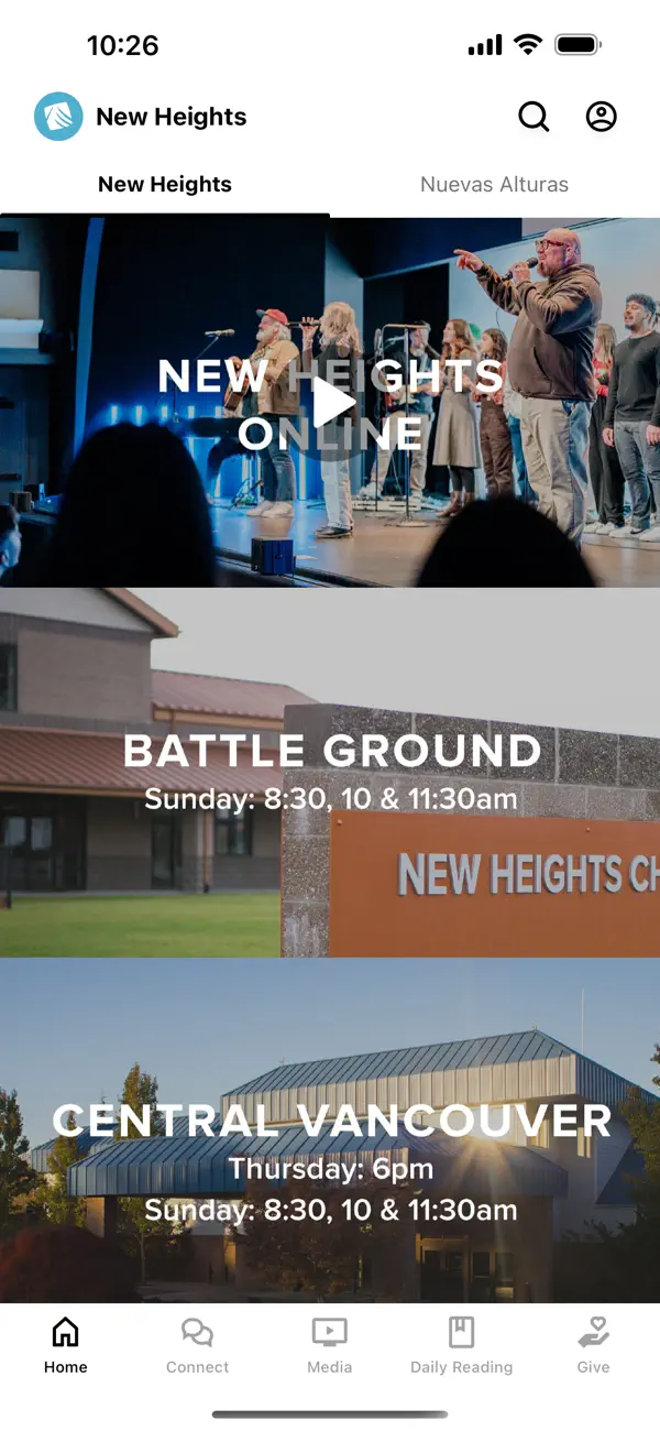 Screenshot #1 pour New Heights WA