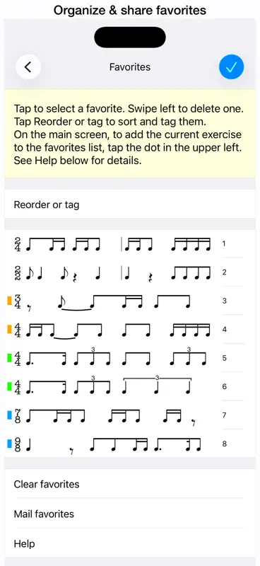 Rhythm Sight Reading Trainer screenshot 8 of 10