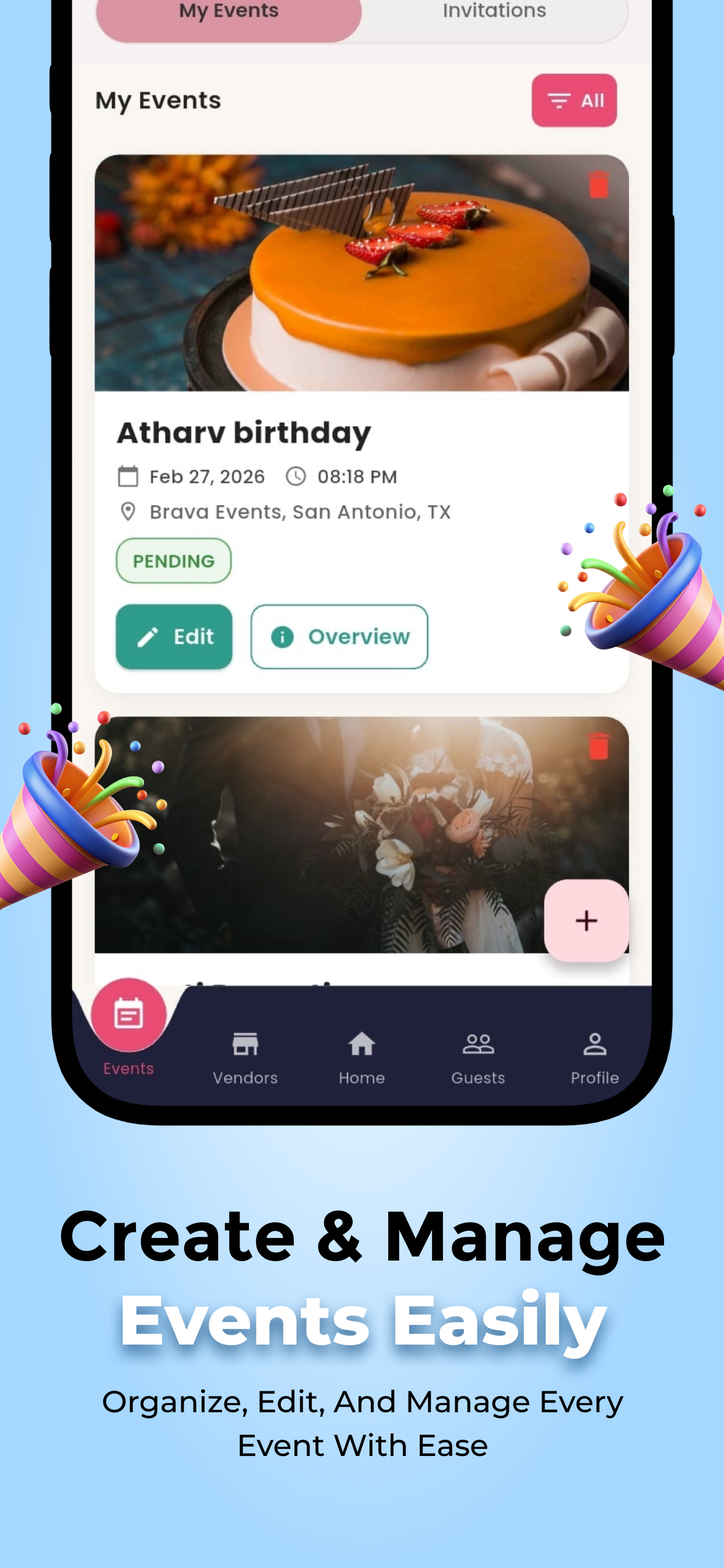 Happy Times & Events screenshot 2