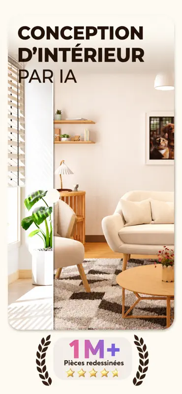 Decor AI: Design d'Intérieur screenshot 1 of 6