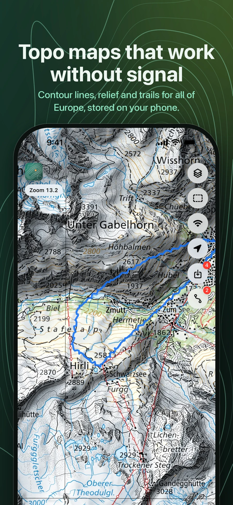 Offline Topo Map screenshot