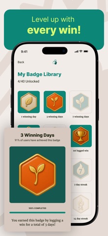 Winable: Winning Habit Tracker Screenshot 4 of 8