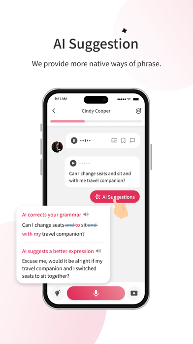 Dori - Swipe to speak English