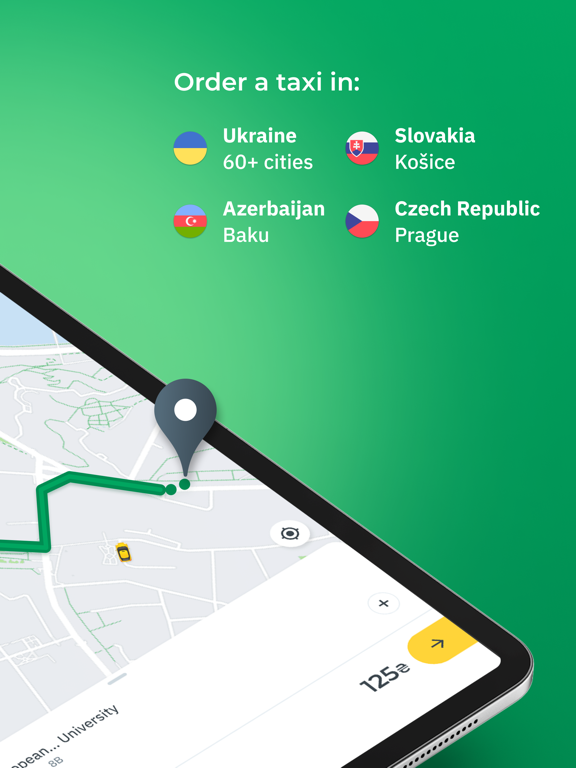 OnTaxi UA — Book a Taxi iPad screenshot 2 - Travel app