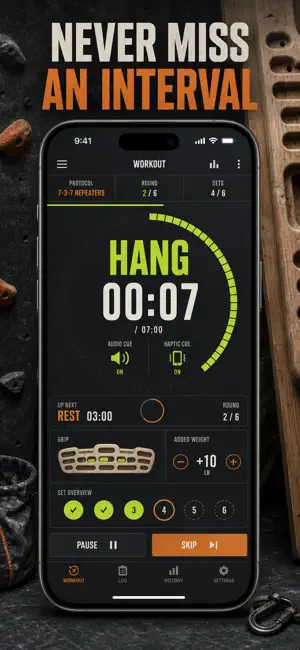 Hangboard: Climbing Training screenshot 4