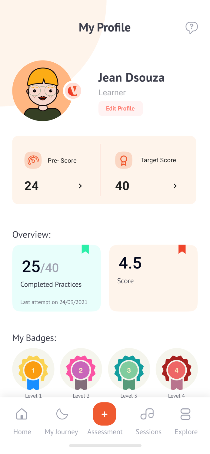 Learner App - Vani.Coach