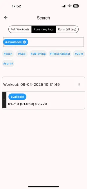 JRTiming screenshot 3