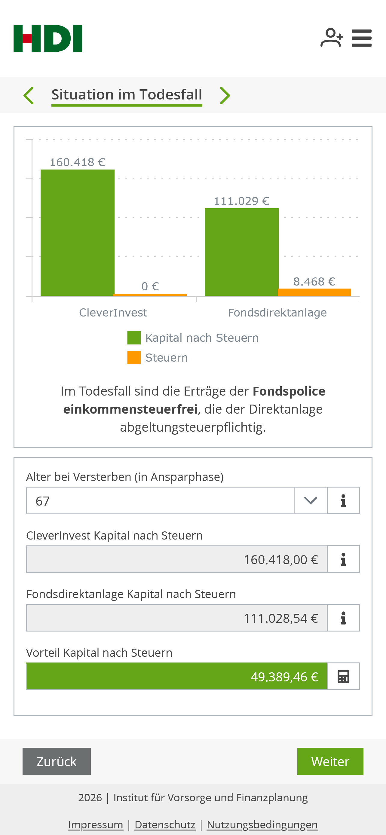 HDI VorsorgeNow