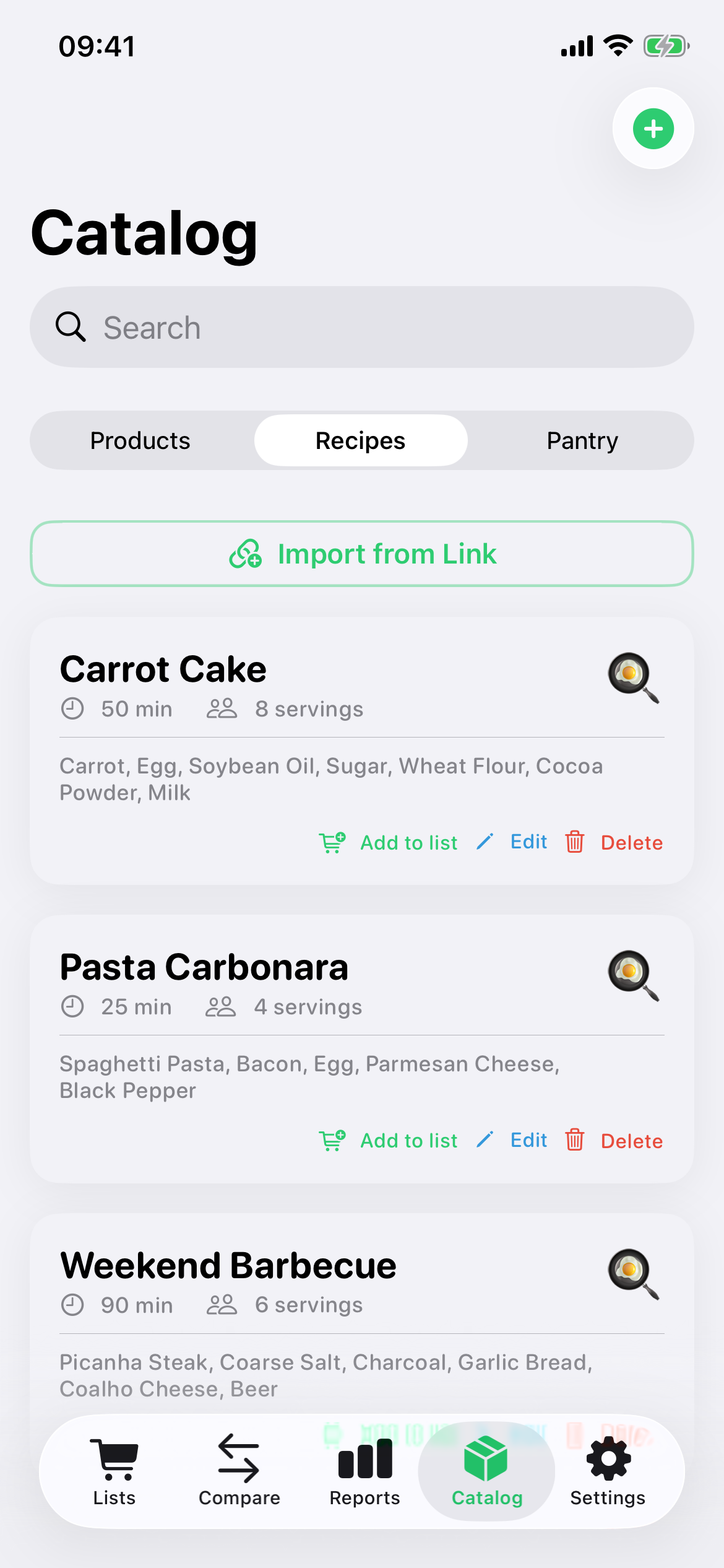 Smart Shopping List+ screenshot 4