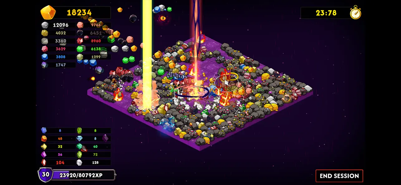 Screenshot #1 pour Keep on Mining! - Worlds