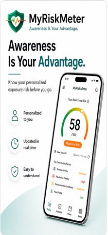 MyRiskMeter iPhone screenshot