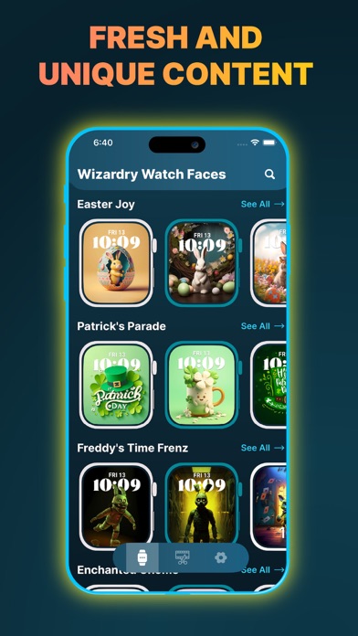 Watch Faces & Widgets Wizardry Screenshot