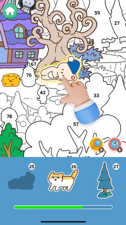 StickerTown Puzzle: Color book