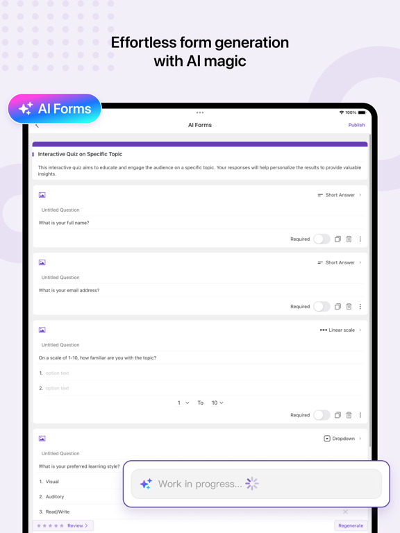 Google Forms のフォームのおすすめ画像7