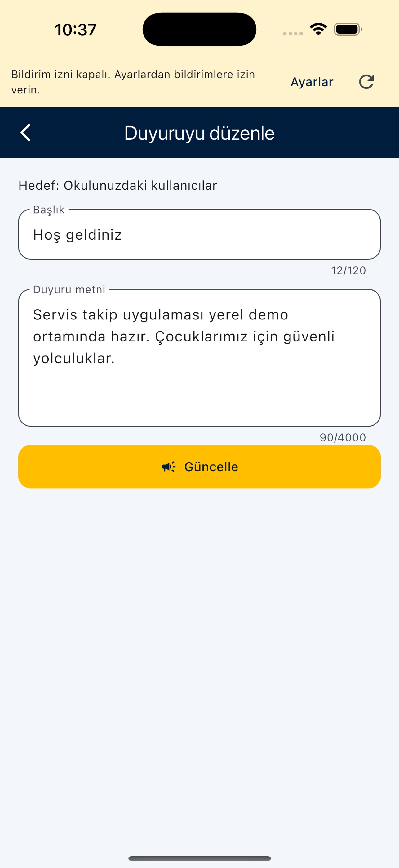 Screenshot 3 of Okul Rotam