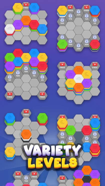 Hexano : Sort Puzzle