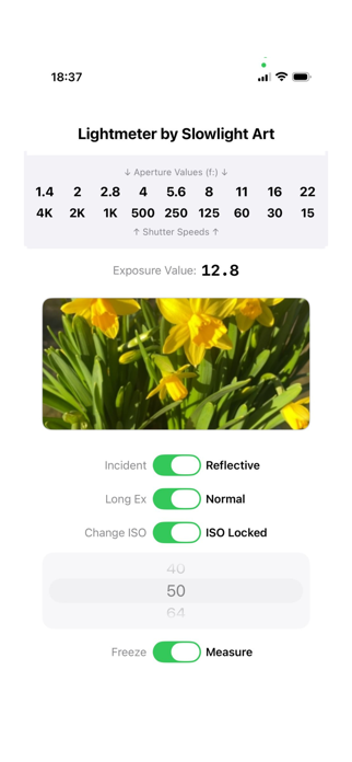 SlowLightMeter Screenshot 1 of 4