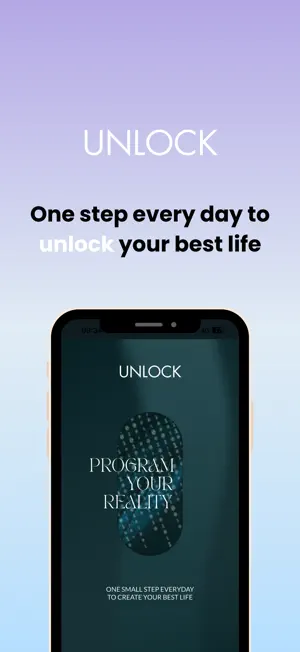 UNLOCK-Daily Manifestation App screenshot 1
