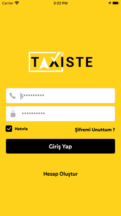 Screenshot #1 pour Taxiste - Hemen Gelsin