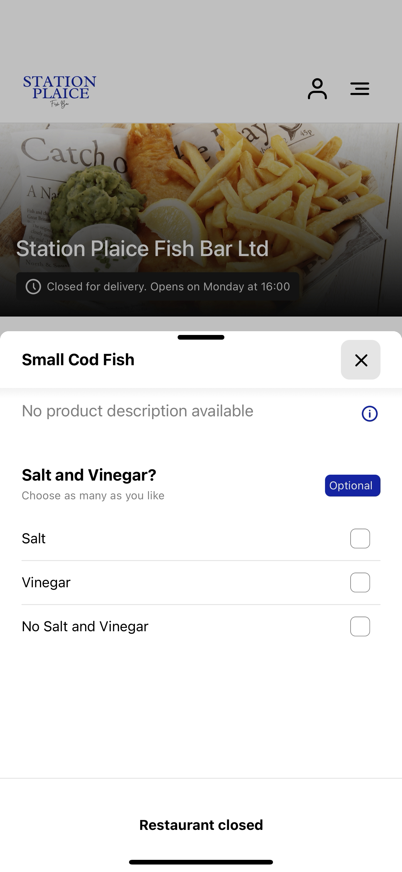 Station Plaice Fish Bar screenshot 4