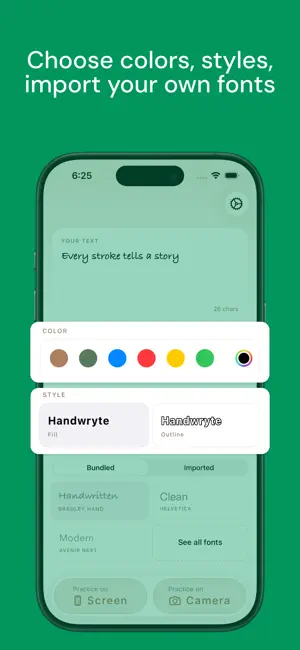Better Handwriting - Handwryte screenshot 2