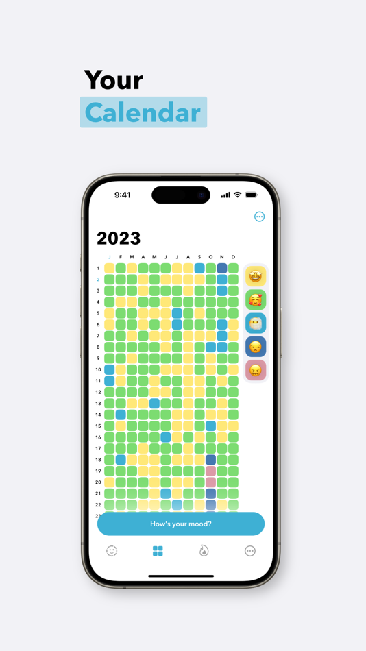 #2. mood! (iOS) Av: Moritz Breuer