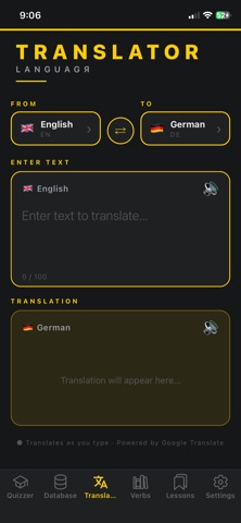 PocketKnife Language screenshot