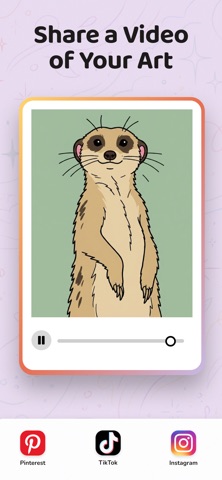 Coloring Pages by Linify iPhone screenshot