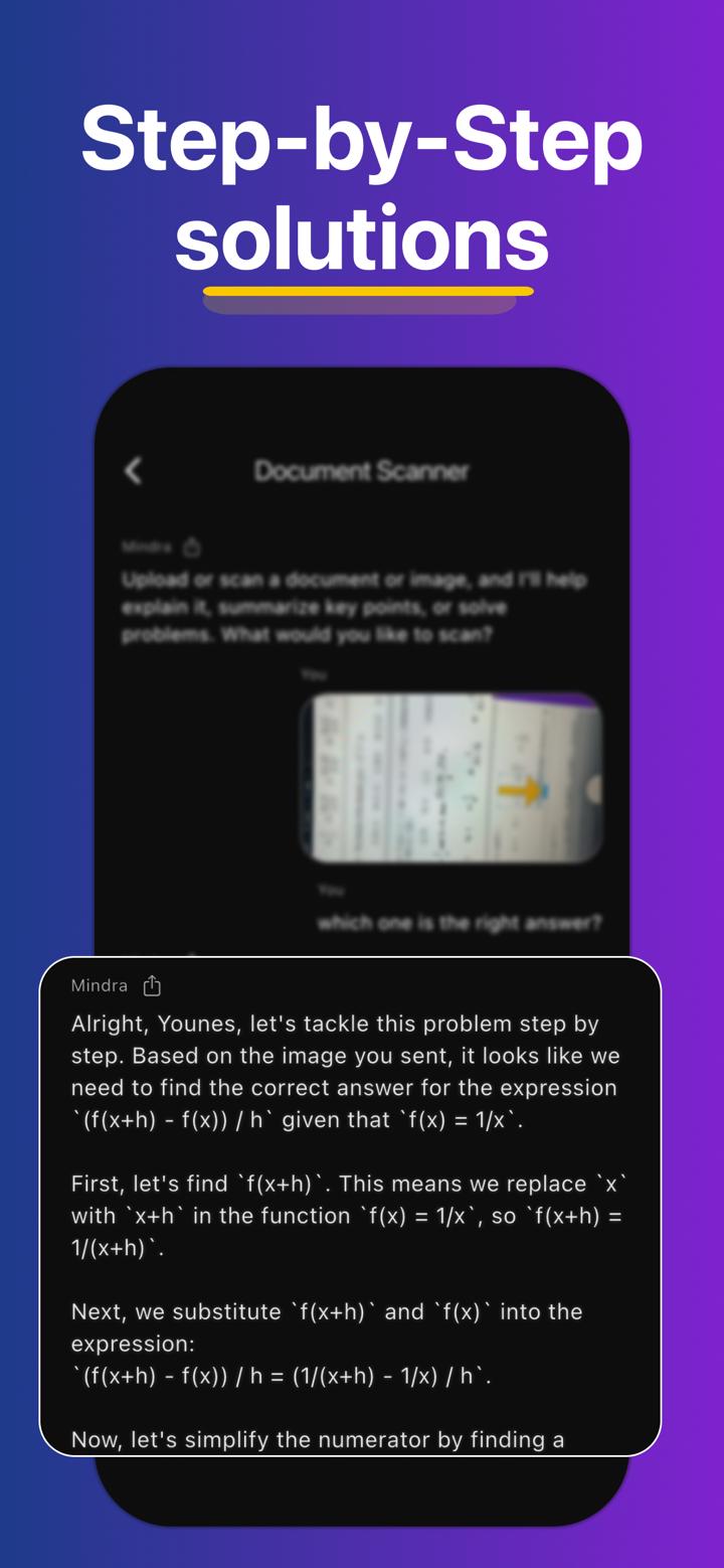 Mindra: Homework Helper AI screenshot 3
