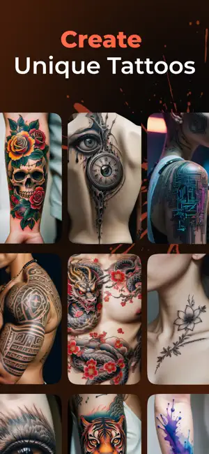 Aink - AI Tattoo Generator App screenshot 4