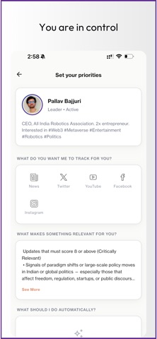 Raviga AI screenshot