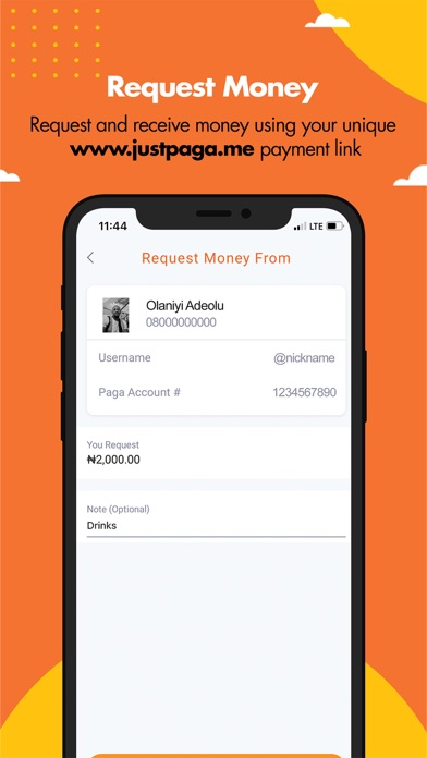 Screenshot 3 of Paga - Send, Pay, and Bank App