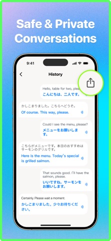 Spiki : Real-Time Translator iPhone screenshot