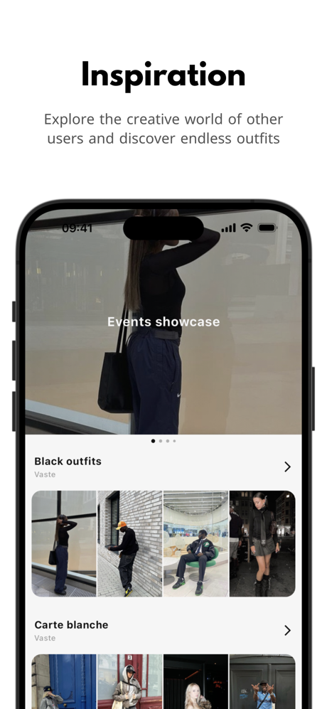 Vaste. Fashion heads' app screenshot 3