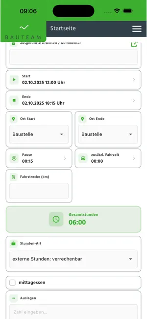 BAUTEAM Hellerwald GmbH screenshot 1